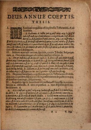 Disp. de hereditatibus, quae ab intestato deferuntur