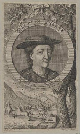 Bildnis des Valentin Zherné