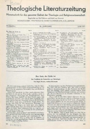 401-413 Der Gott, der Liebe ist