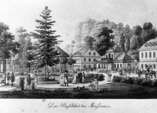 Meißen-Buschbad. Das Buschbad (Stadtarchiv Meißen)