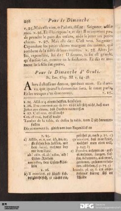Pour le Dimanche d'Oculi