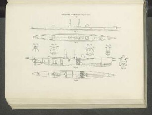 Hovgaard's überfluthetes Torpedoboot.