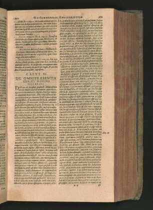 CAPUT XI. DE OMNIPRAESENTIA CHRISTI HOMINIS PERSONALI.