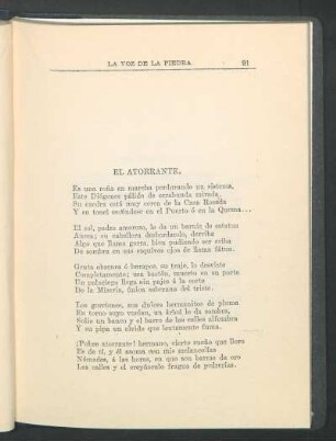 El atorrante.