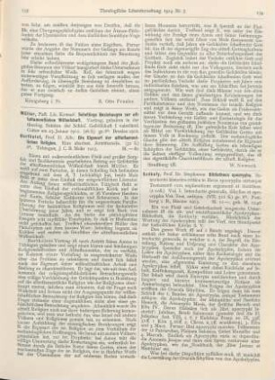 134-135 [Rezension] Székely, Stephanus, Bibliotheca apocrypha. Introductio historico-critica in libros apocrypha utriusque Testamenti cum explanatione argumenti et doctrinae. (2 voll.)