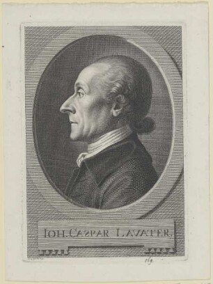 Bildnis des Ioh. Caspar Lavater