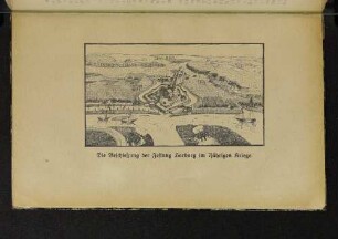 Die Beschießung der Festung Harburg im 7jährigen Kriege.