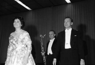 Donaueschingen: Donaueschinger Musiktage; Eva Maria Rogner und Pierre Boulez
