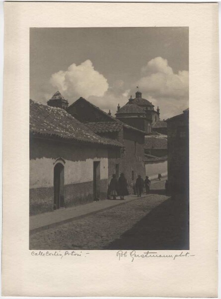 Calle Cortés in Potosí