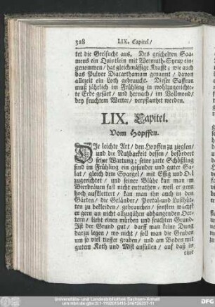 LIX. Capitel. Vom Hopffen.