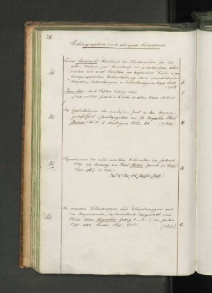 Bibliographia certi aliquius temporis.