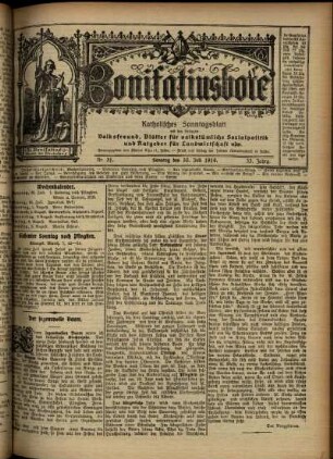 Ausgabe vom Sonntag, den 30. Juli 1916.