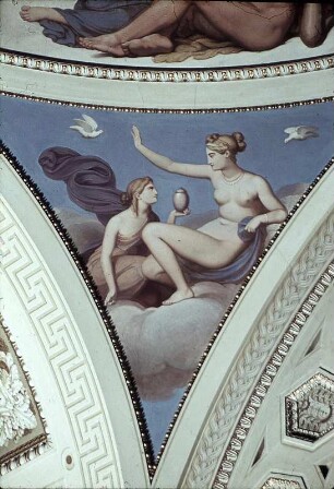 Psyche erhält von Proserpina das Kästchen