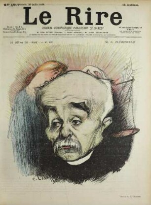 Le Gotha du "Rire", No XIV, M. G. Clémenceau