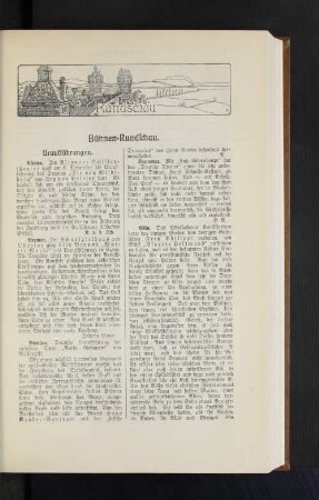 Bühnen-Rundschau.