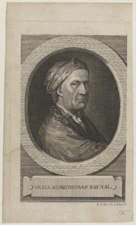 Bildnis des Guillaume Thomas François Raynal