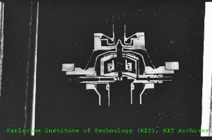 Graphische Darstellung eines unbekannten Bauteils in einer Trenndüsenstufe des Instituts für Kernverfahrenstechnik (IKVT)
