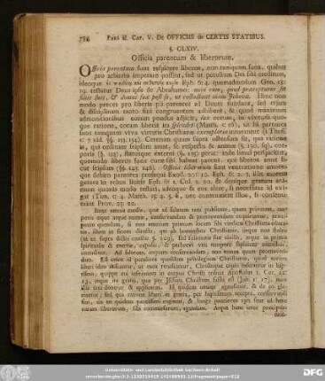 §. CLXIV. Officia parentum & liberorum.