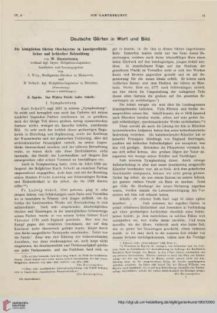 4: Die königlichen Gärten Oberbayerns in kunstgeschichtlicher und kritischer Beleuchtung, [3]