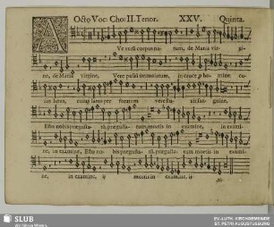 XXV. Ave verum corpus