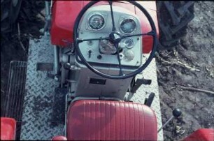 Fotografie: Führerstand, Allradtraktor, Fahrerstand