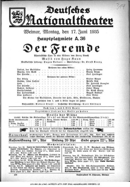 Der Fremde