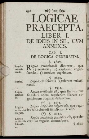 Logicae Praecepta.