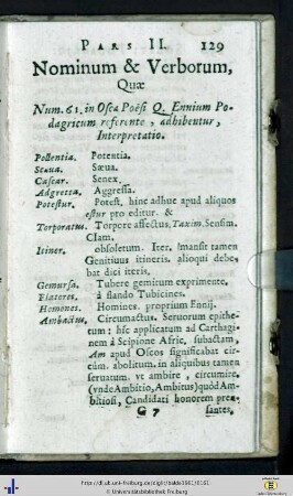 Nominum et Verborum…