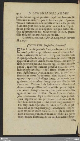 CCCCXLVIII. De spectro Atheniensi