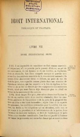 Le droit international théorique et pratique : Précédé d'un exposé historique des progrès de la science du droit des gens. 2