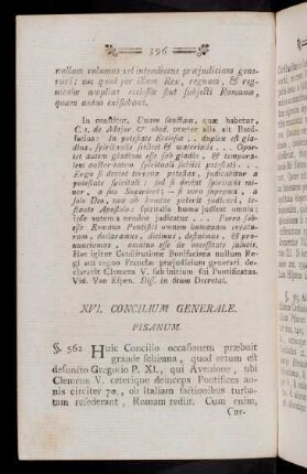 396-400, XVI. Concilium (§ 562 - 565)