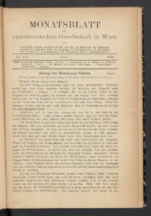 Nr. 179. Juni. 1898