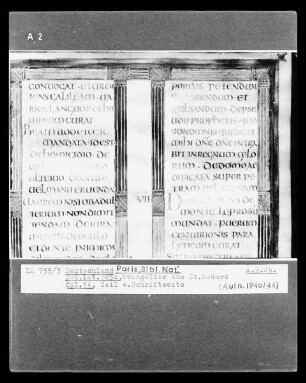 Evangeliar aus Saint-Médard in Soisson — Evangeliar aus Saint-Médard in Soisson, Folio 14 rectoTextblatt