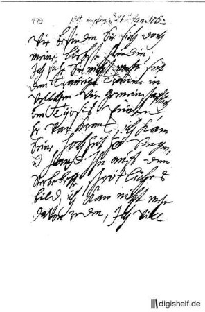 179: Brief von Anna Louisa Karsch an Sophie Dorothea Gleim
