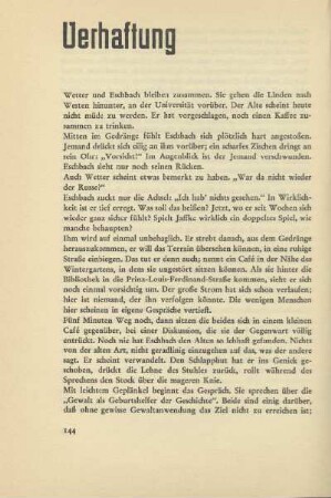 Verhaftung