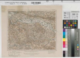 Deutsches Reich Karte des Deutschen Reiches Nr. 309 Lemgo 1904 1 : 100 000 28 x 34 Kartographische Abteilung der Preußischen Landesaufnahme Benkhausen