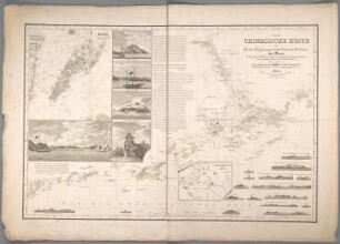 Die Chinesische Küste Der Provinz Kuang-tung : zu beiden Seiten des Meridians von Macao, 2 Gr. 20 M. westlich und 1 Gr. 10 M. östlich desselben, mit Einschluss des Tschu Kiang oder Canton-Stromes, von seiner Mündung aufwärts bis zur Stadt Kuang tscheu fu