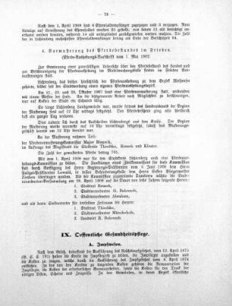 IX. Oeffentliche Gesundheitspflege