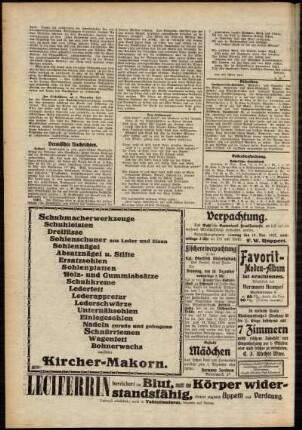 Zweite Ausgabe vom Samstag, den 17. November 1917.
