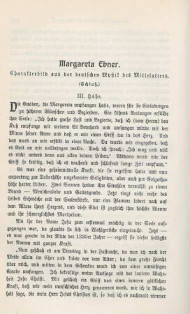 244-257 Margareta Ebner : Charakterbild aus der deutschen Mystik des Mittelalters (Schluß)