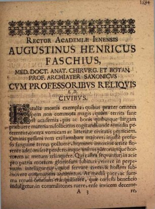 Johannis Gvilielmi Bajeri ... De Agnoscendis Cavendisqve Insidiis Satanae Oratio Paraenetica