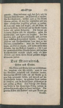 Das Mineralreich