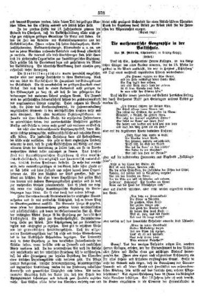Die mathematische Geographie in der Volksschule (Schluß)
