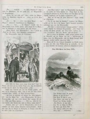 "Er bringt seine Frau" "Das Veilchen im Lenz 1875"