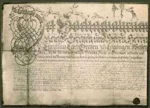 Gesellenbrief des Jägers Andreas Jaberg, 1785