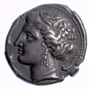 Münze, Tetradrachme, ca. 350 - 1. Hälfte 3. Jahrhundert v. Chr.
