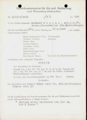 Maurus, Gebhard