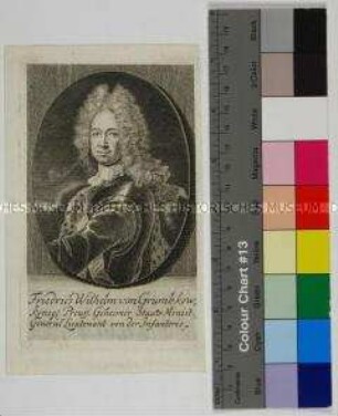 Porträt des preußischen Generalfeldmarschalls und Staatsmanns Friedrich Wilhelm von Grumbkow