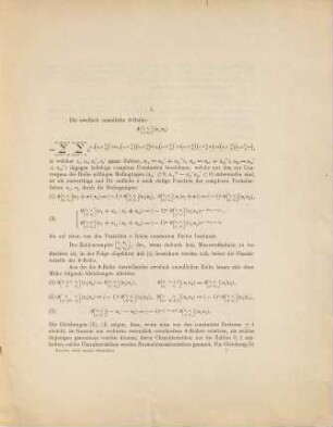 Theorie der zweifach unendlichen Thetareihen auf Grund der Riemann'schen Thetaformel