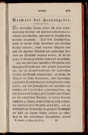 Vorwort der Herausgeber